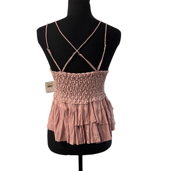 *SOLD* NWT! Free People Adella Cami in Mauve - Size Medium - Picture 8 of 9